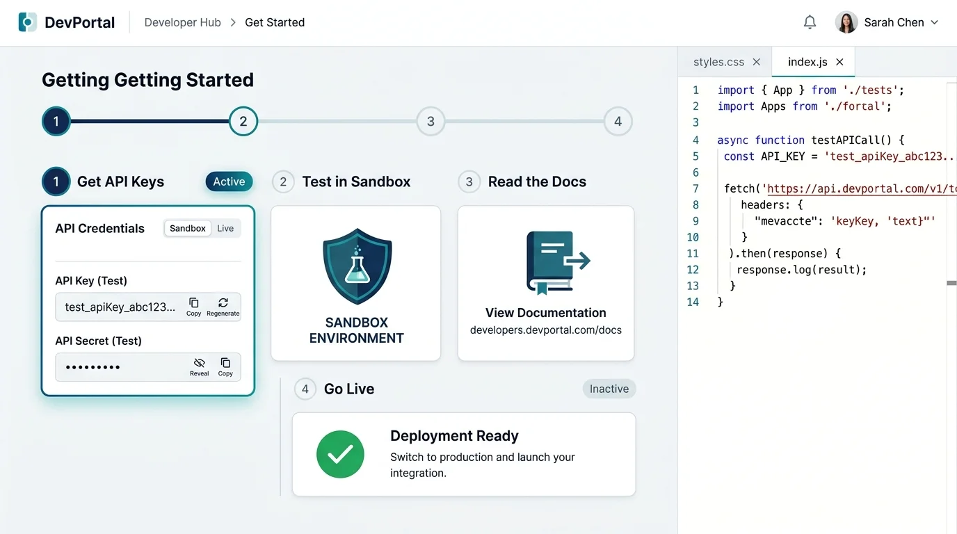 Getting started with the billing API
